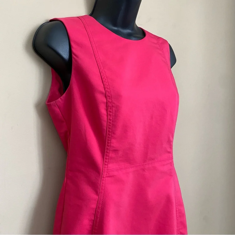 Calvin Klein Hot Pink Sleeveless Sheath Dress - Picture 4 of 9